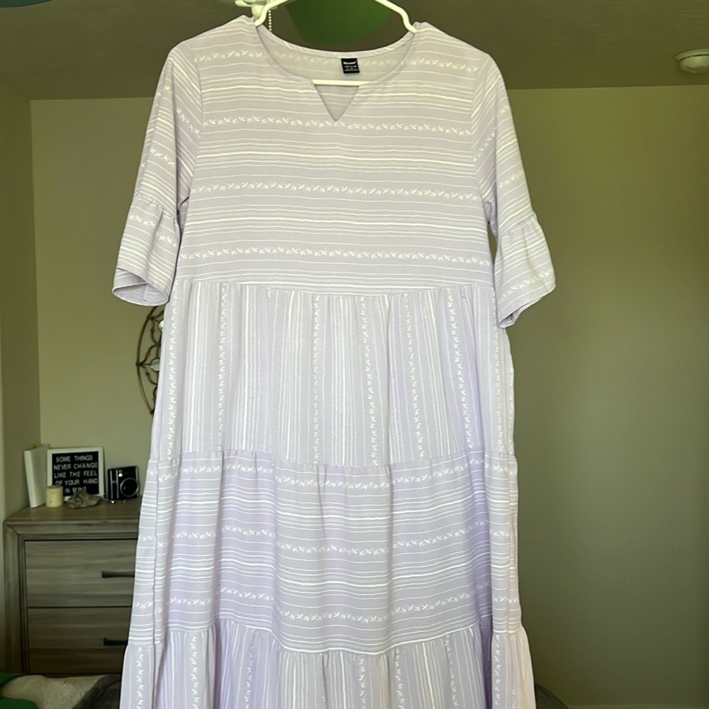 Purple Maxi Dress